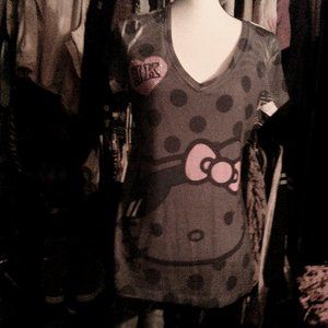 Rhinestone Hello Kitty tee!